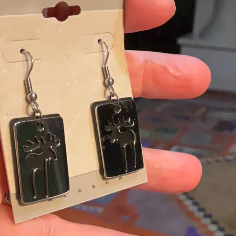 Ak Jack Designs Black Solid & Silver-Tone Metal R… - image 3